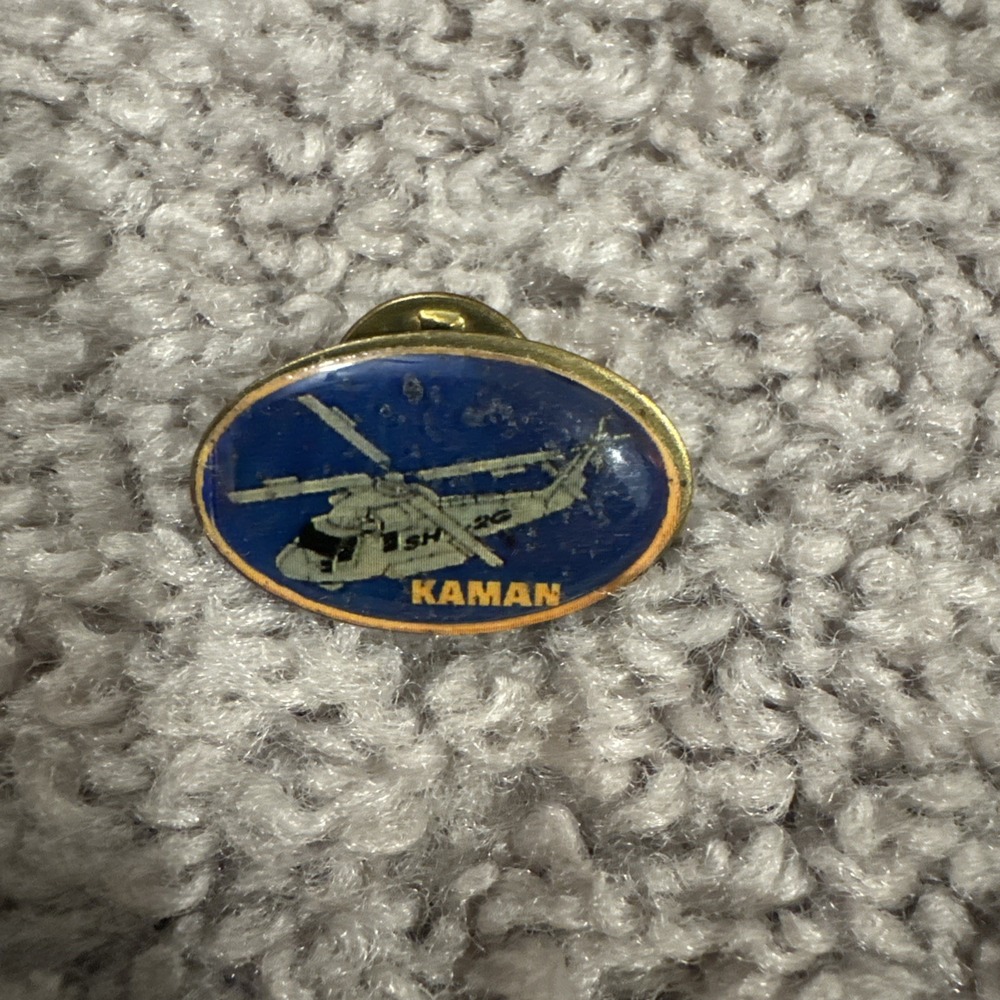 Kaman Helicopter Enamel Lapel Pin
